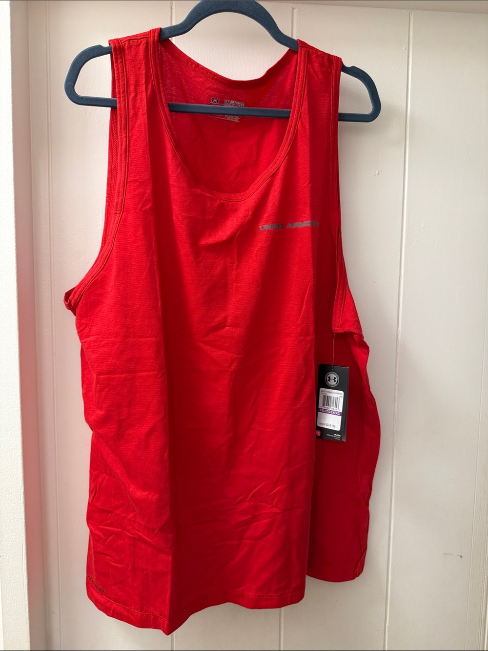 Under Armour Red Men's Heatgear Tank